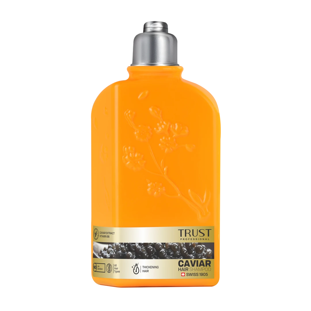 شامپو سر خاویارو ویتامین ب6 تراست حجم (250 میل)